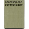 Education and communication by Epskamp