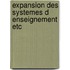 Expansion des systemes d enseignement etc