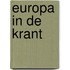 Europa in de krant