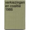 Verkiezingen en coalitie 1986 door Onbekend