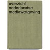 Overzicht nederlandse mediawetgeving door Onbekend