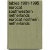 Tables 1981-1995 EUROCAT Southwestern Netherlands EUROCAT Northern Netherlands by Unknown