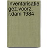 Inventarisatie gez.voorz. r.dam 1984 by Minderhoud
