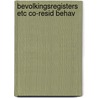Bevolkingsregisters etc co-resid behav door Marjory Gordon