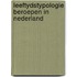 Leeftydstypologie beroepen in nederland
