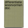 Differentiatie woonvormen doc. door Joosten