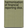 Harmonisation of financial reporting diss. by Tas