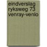 Eindverslag ryksweg 73 venray-venlo