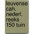 Leuvense cah. nederl. reeks 150 tuin