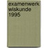 Examenwerk wiskunde 1995