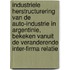 Industriele herstructurering van de auto-industrie in Argentinie, bekeken vanuit de veranderende inter-firma relatie