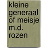 Kleine generaal of meisje m.d. rozen door Wetering