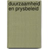 Duurzaamheid en prysbeleid by Jacobse