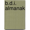 B.D.I. Almanak door Onbekend