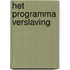 Het programma Verslaving