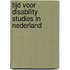 Tijd voor Disability Studies in Nederland
