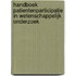 Handboek patientenparticipatie in wetenschappelijk onderzoek