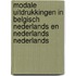 Modale uitdrukkingen in Belgisch Nederlands en Nederlands Nederlands