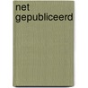 Net gepubliceerd door J. Willems