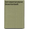 Beroepenanalyse bloementeelt door Willems