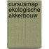 Cursusmap ekologische akkerbouw