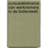 Cursusdeelname van werknemers in de bollenteelt door P. Drijfhout