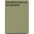 Paradoks-lustrum symposium