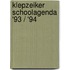 Klepzeiker schoolagenda '93 / '94