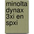 Minolta Dynax 3xi en Spxi