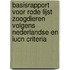 Basisrapport voor Rode Lijst Zoogdieren volgens Nederlandse en IUCN criteria