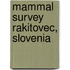 Mammal Survey Rakitovec, Slovenia