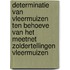 Determinatie van vleermuizen ten behoeve van het meetnet zoldertellingen vleermuizen