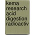 Kema research acid digestion radioactiv
