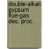 Double-alkali gypsum flue-gas des. proc.