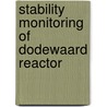 Stability monitoring of dodewaard reactor by Hans Hagen