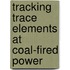 Tracking trace elements at coal-fired power