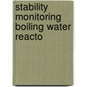 Stability monitoring boiling water reacto door Hans Hagen
