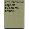 Environmental aspects fly-ash etc netherl. by Brian Bolt