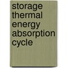 Storage thermal energy absorption cycle door Ruiter