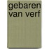 Gebaren van verf