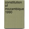 Constitution of mozambique 1990 door Onbekend