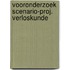 Vooronderzoek scenario-proj. verloskunde