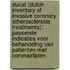 DUCAT (Dutch inventory of invasive Coronary Atherosclerosis Treatments): passende indicaties voor behandeling van patienten met coronairlijden