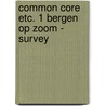 Common core etc. 1 bergen op zoom - survey door Bot