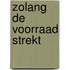 Zolang de voorraad strekt