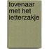 Tovenaar met het letterzakje