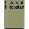 History of hindostan by Dow