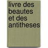 Livre des beautes et des antitheses by Vloten