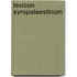 Lexicon syropalaestinum