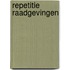 Repetitie raadgevingen